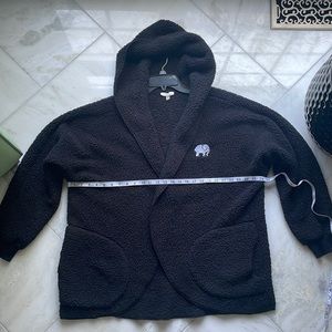 Ivory Ella oversized Sherpa jacket in great used condition.